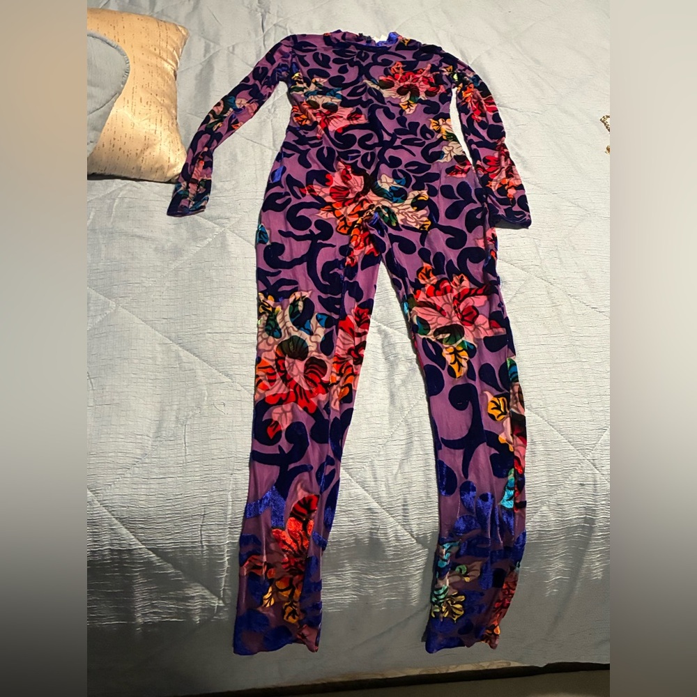 Floral Multicolor Jumpsuit size M